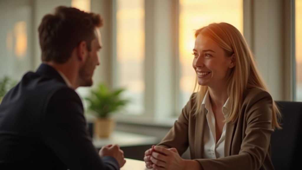 Zwei Personen im offenen Gespräch, eine hört aktiv zu ohne zu urteilen