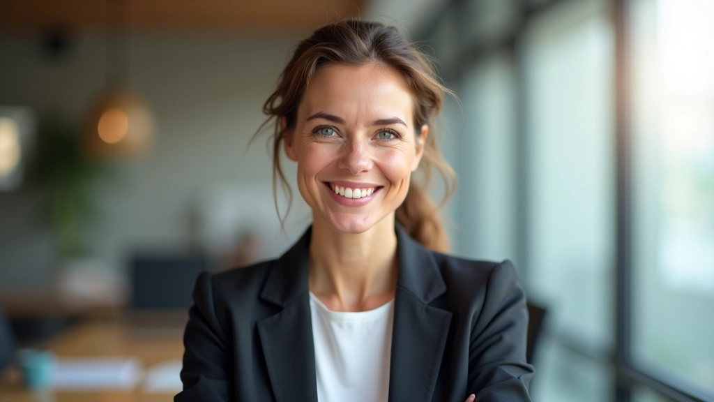 Moderatorin mit Fokus auf aktives Zuhören und Dialogbegleitung